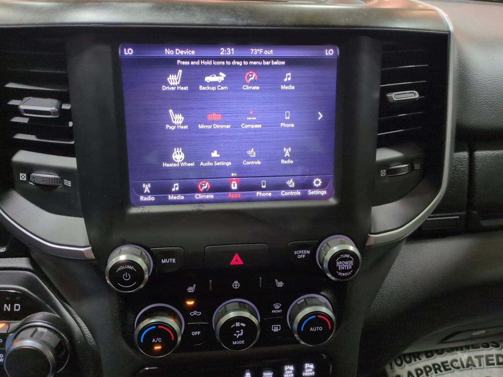 2019 RAM 1500 Big Horn/Lone Star