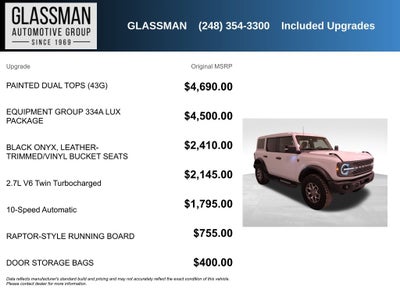 2025 Ford Bronco Badlands