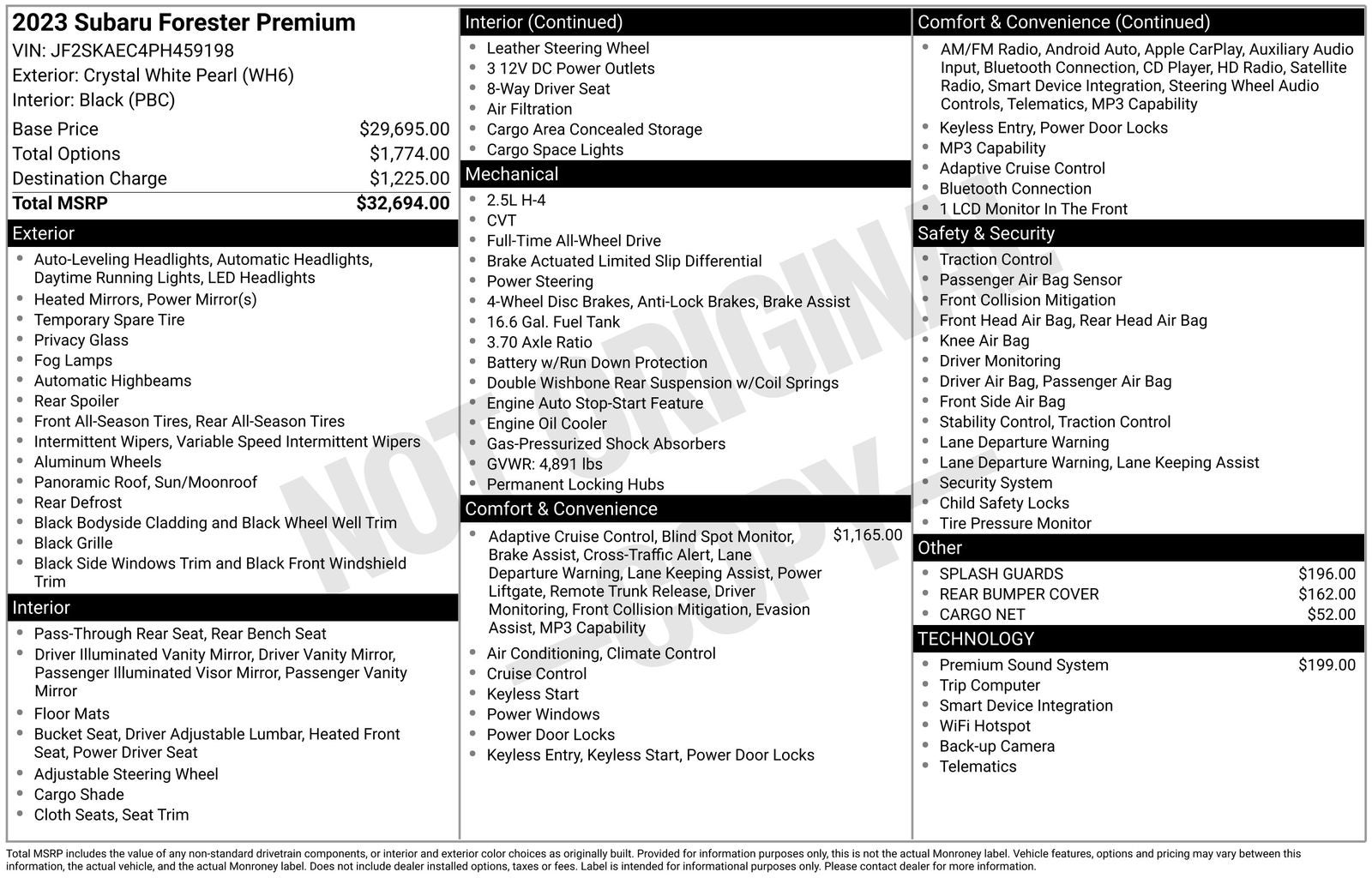 2023 Subaru Forester Premium