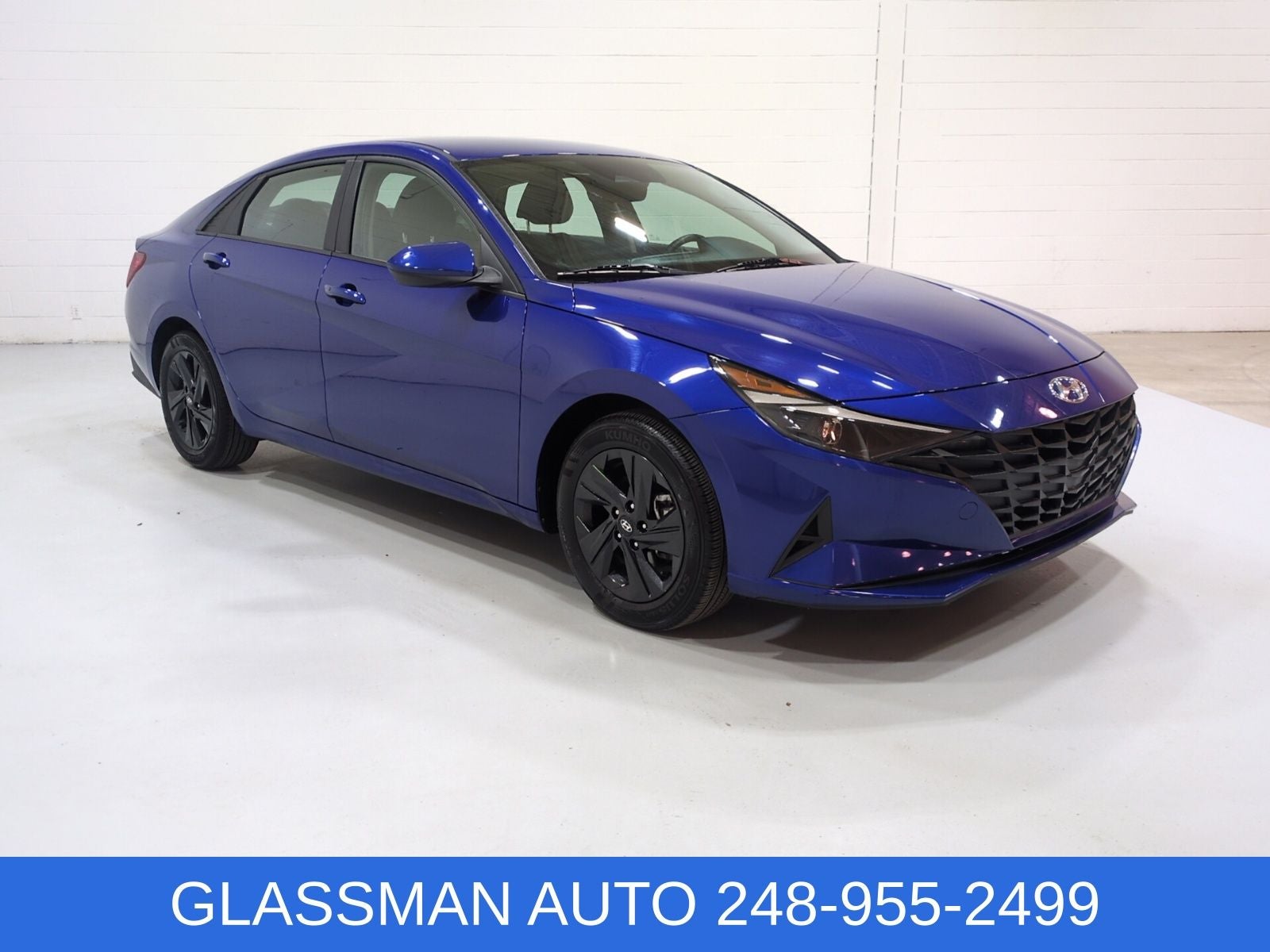2023 Hyundai Elantra Hybrid Blue
