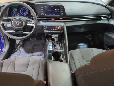 2023 Hyundai Elantra Hybrid Blue