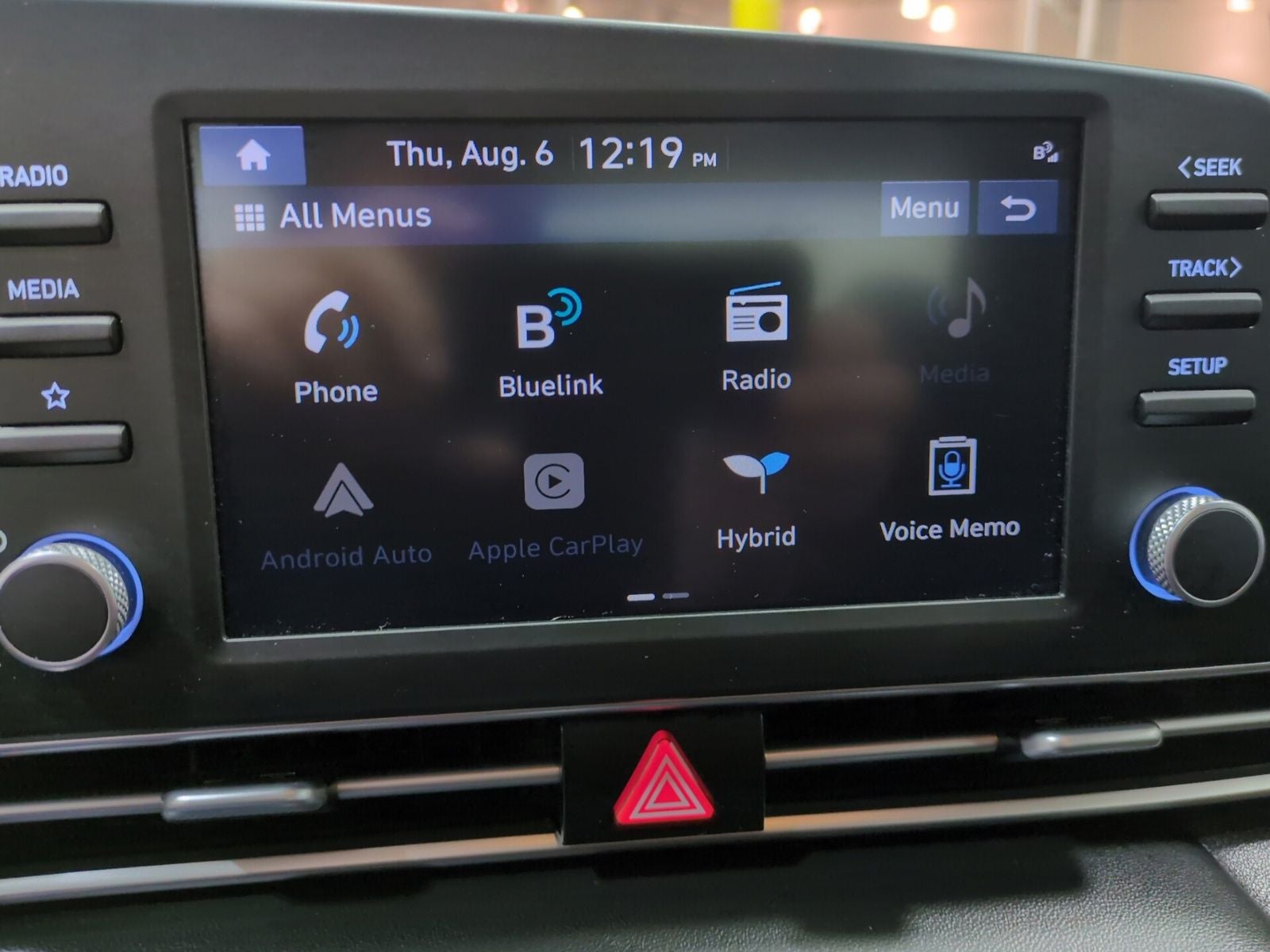 2023 Hyundai Elantra Hybrid Blue