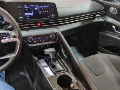 2023 Hyundai Elantra Hybrid Blue