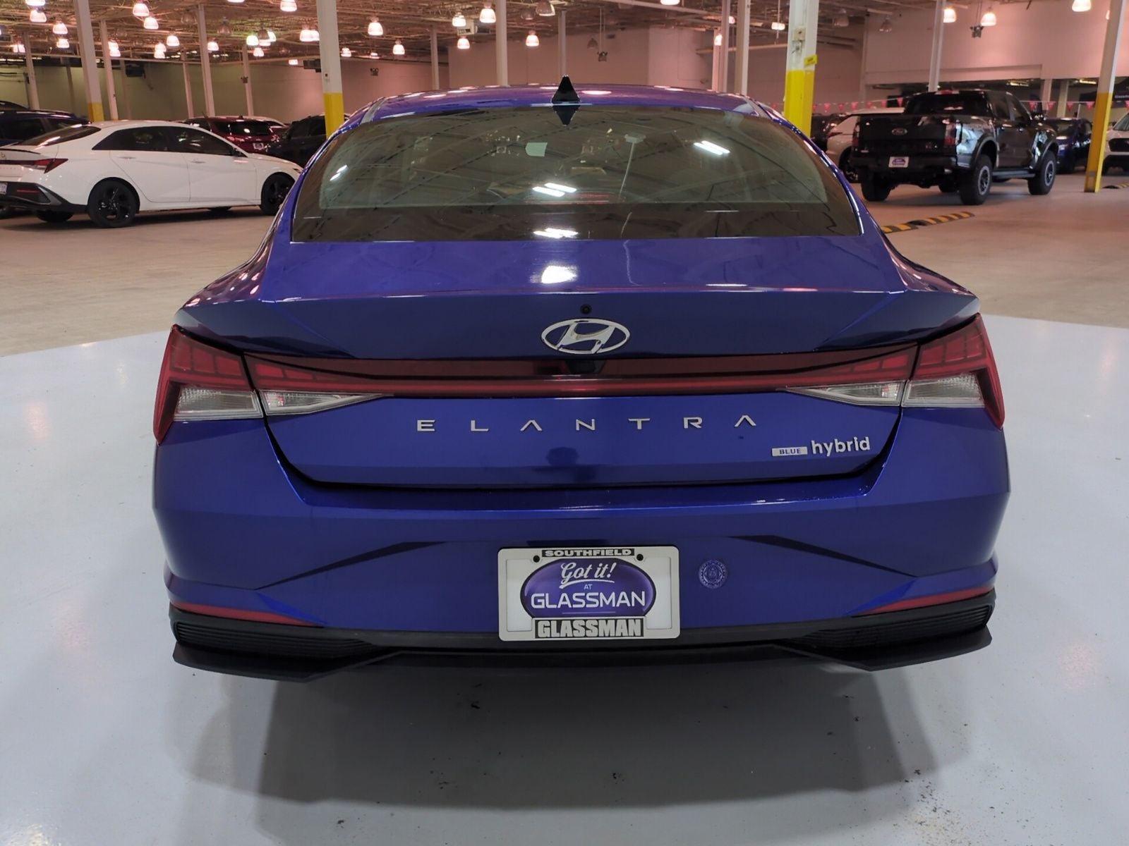 2023 Hyundai Elantra Hybrid Blue